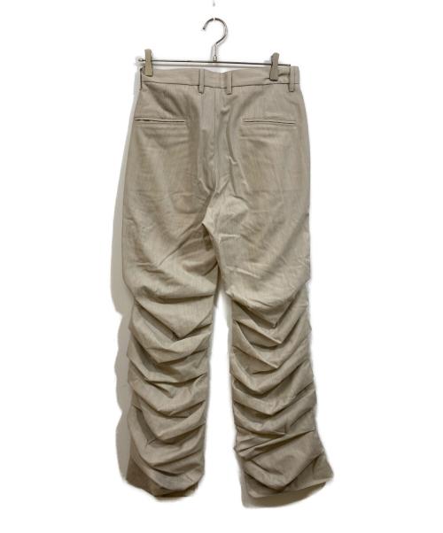 RANDY（ランディー）RANDY (ランディー) SHOPPING CART ACCORDION PANTS ベージュ サイズ:SIZE 1の古着・服飾アイテム