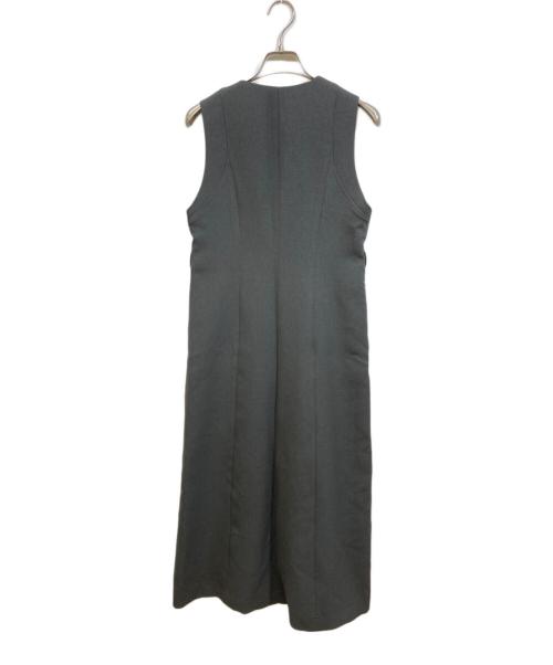 PUBLIC TOKYO（パブリックトウキョウ）PUBLIC TOKYO (パブリックトウキョウ) ワイドラペルジレワンピ グレー サイズ:size 1の古着・服飾アイテム