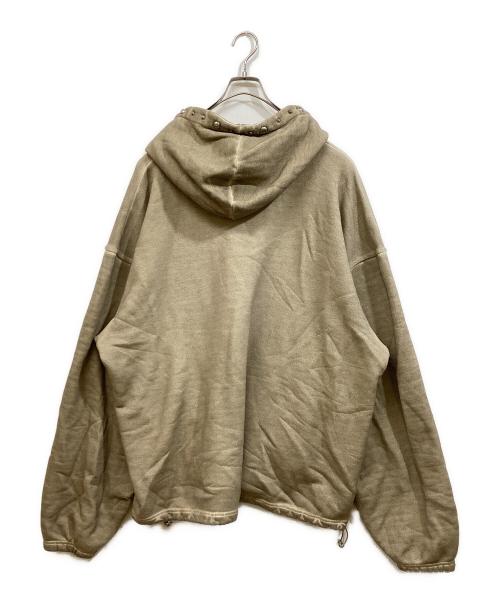 THUG CLUB（サグ クラブ）THUG CLUB (サグ クラブ) Peace Stud Hoodie ベージュ サイズ:4の古着・服飾アイテム