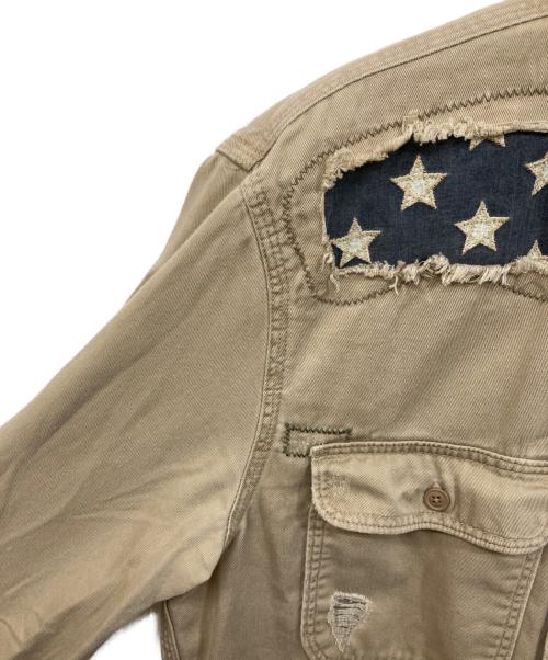 Denim & Supply Ralph Lauren（デニム＆サプライ ラルフローレン）DENIM & SUPPLY RALPH LAUREN (デニム＆サプライ ラルフローレン) ミリタリーシャツ ベージュ サイズ:SIZE Sの古着・服飾アイテム