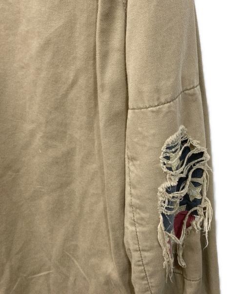 Denim & Supply Ralph Lauren（デニム＆サプライ ラルフローレン）DENIM & SUPPLY RALPH LAUREN (デニム＆サプライ ラルフローレン) ミリタリーシャツ ベージュ サイズ:SIZE Sの古着・服飾アイテム