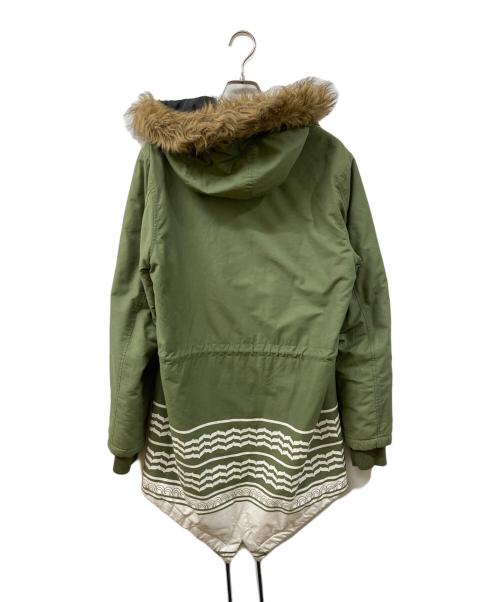 black scale（ブラックスケール）BLACK SCALE (ブラックスケール) モッズコート グリーン サイズ:	SIZE Lの古着・服飾アイテム