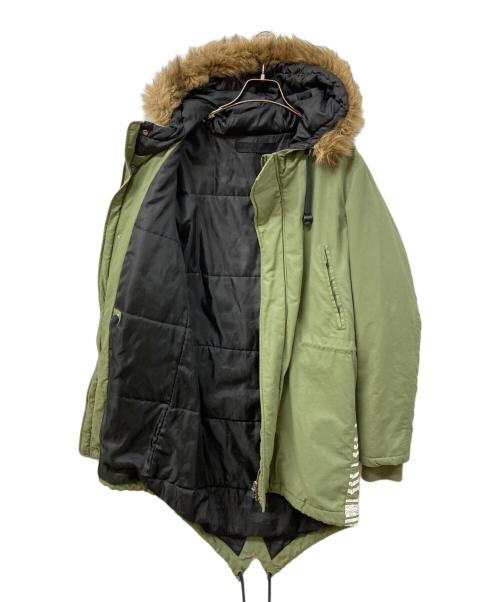 black scale（ブラックスケール）BLACK SCALE (ブラックスケール) モッズコート グリーン サイズ:	SIZE Lの古着・服飾アイテム