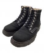 Maison MIHARA YASUHIROメゾン ミハラ ヤスヒロ）の古着「GENERAL SCALE VT CANVAS Boots」｜ブラック