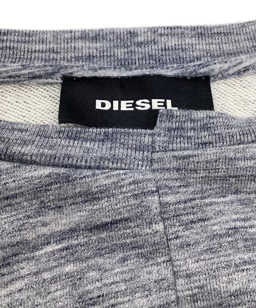 DIESEL（ディーゼル）DIESEL (ディーゼル) クルーネックスウェット ネイビー サイズ:SIZE Sの古着・服飾アイテム