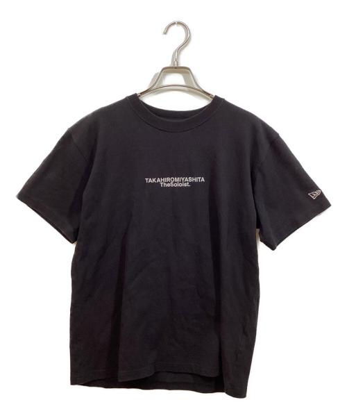 New Era（ニューエラ）New Era (ニューエラ) TAKAHIROMIYASHITA TheSoloIst. (タカヒロミヤシタ ザソロイスト) コラボプリントTシャツ ブラック サイズ:	SIZE Mの古着・服飾アイテム