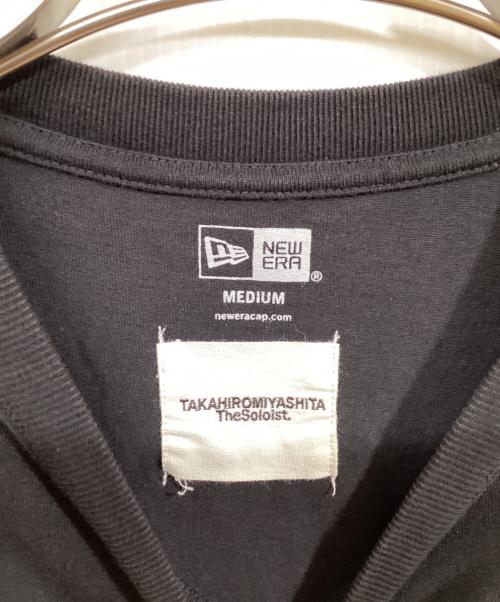 New Era（ニューエラ）New Era (ニューエラ) TAKAHIROMIYASHITA TheSoloIst. (タカヒロミヤシタ ザソロイスト) コラボプリントTシャツ ブラック サイズ:	SIZE Mの古着・服飾アイテム