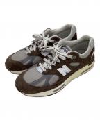 NEW BALANCEニューバランス）の古着「991V2 スニーカー」｜ブラウン