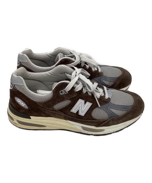 NEW BALANCE（ニューバランス）NEW BALANCE (ニューバランス) 991V2 スニーカー ブラウン サイズ:SIZE 8の古着・服飾アイテム