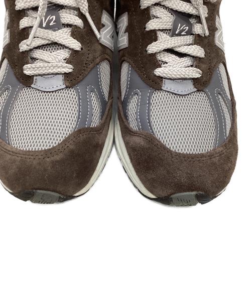 NEW BALANCE（ニューバランス）NEW BALANCE (ニューバランス) 991V2 スニーカー ブラウン サイズ:SIZE 8の古着・服飾アイテム