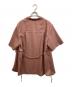 STUDIOUS (ステュディオス) Open Collar Shirt ピンク サイズ:SIZE Free：7000円