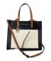 MARC JACOBS（マークジェイコブス）の古着「GRIND COLORBLOCK MINI TOTE BAG」｜ブラウン