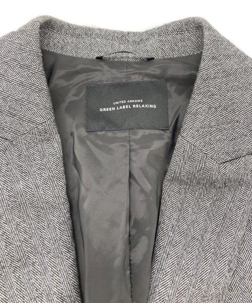 green label relaxing（グリーンレーベルリラクシング）green label relaxing (グリーンレーベルリラクシング) テーラードジャケット グレー サイズ:SIZE 36の古着・服飾アイテム