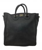 YOUNG & OLSEN The DRYGOODS STOREヤングアンドオルセン ザ ドライグッズストア）の古着「別注スエード調トートバッグ」｜ブラック