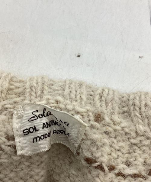 Sol Andino S.A.（ソル・アンディーノ）Sol Andino S.A. (ソル・アンディーノ) クルーネックニット ベージュ サイズ:実寸をご確認くださいの古着・服飾アイテム