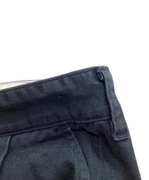 DESCENDANT（ディセンダント）DESCENDANT (ディセンダント) ワイドパンツ ネイビー サイズ:3の古着・服飾アイテム