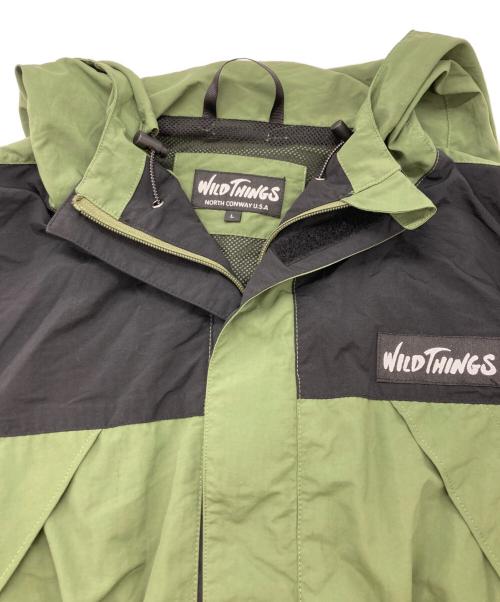WILD THINGS（ワイルドシングス）WILD THINGS (ワイルドシングス) マウンテンパーカー カーキ サイズ:Lの古着・服飾アイテム