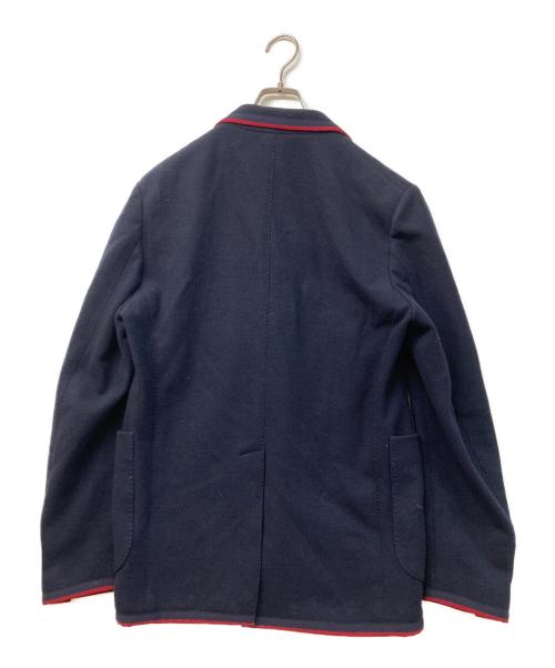GUCCI（グッチ）GUCCI (グッチ) GGエンブレム テーラードジャケット ネイビー サイズ:SIZE 46の古着・服飾アイテム