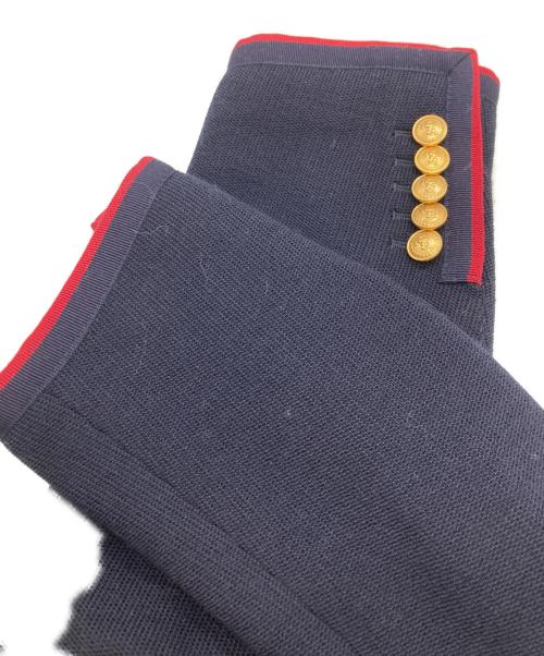 GUCCI（グッチ）GUCCI (グッチ) GGエンブレム テーラードジャケット ネイビー サイズ:SIZE 46の古着・服飾アイテム