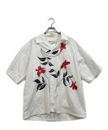 MARNI（マルニ）の古着「オープンカラーシャツ」｜ホワイト