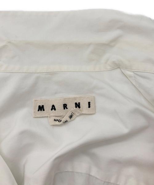 MARNI（マルニ）MARNI (マルニ) オープンカラーシャツ ホワイト サイズ:48の古着・服飾アイテム