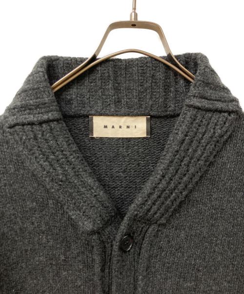 MARNI（マルニ）MARNI (マルニ) ニットカーディガン グレー サイズ:48の古着・服飾アイテム