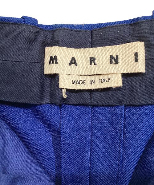MARNI（マルニ）MARNI (マルニ) スラックス ブルー サイズ:46の古着・服飾アイテム