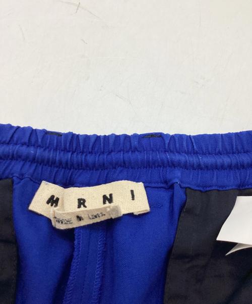 MARNI（マルニ）MARNI (マルニ) トロピカルウールイージパンツ ブルー サイズ:46の古着・服飾アイテム