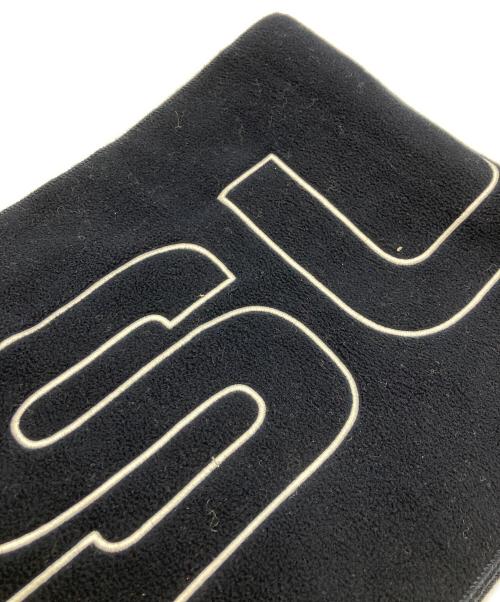 SUPREME（シュプリーム）Supreme (シュプリーム) polartec logo scarf ネイビーの古着・服飾アイテム