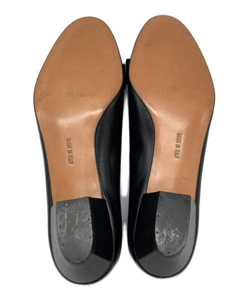 Salvatore Ferragamo（サルヴァトーレ フェラガモ）Salvatore Ferragamo (サルヴァトーレ フェラガモ) リボンパンプス ブラック サイズ:6 1/2の古着・服飾アイテム