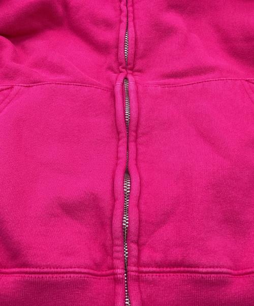 SUPREME（シュプリーム）SUPREME (シュプリーム) Small Box Zip Up Hooded Sweatshirt ピンク サイズ:SIZE Mの古着・服飾アイテム