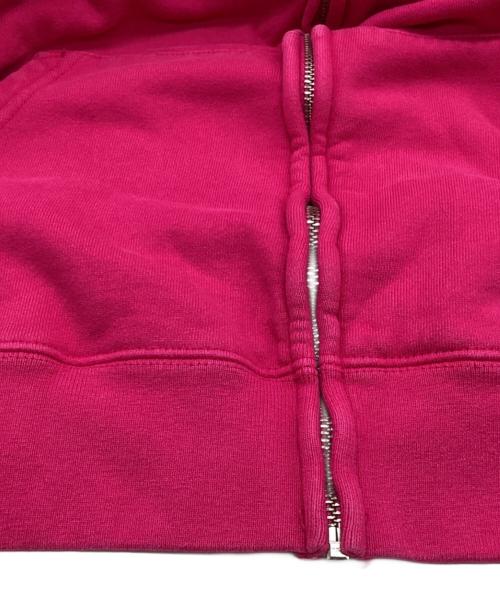 SUPREME（シュプリーム）SUPREME (シュプリーム) Small Box Zip Up Hooded Sweatshirt ピンク サイズ:SIZE Mの古着・服飾アイテム