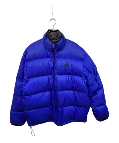 NIKE ACG（ナイキエーシージー）NIKE ACG (ナイキエーシージー) ダウンジャケット ブルー サイズ:	SIZE Lの古着・服飾アイテム