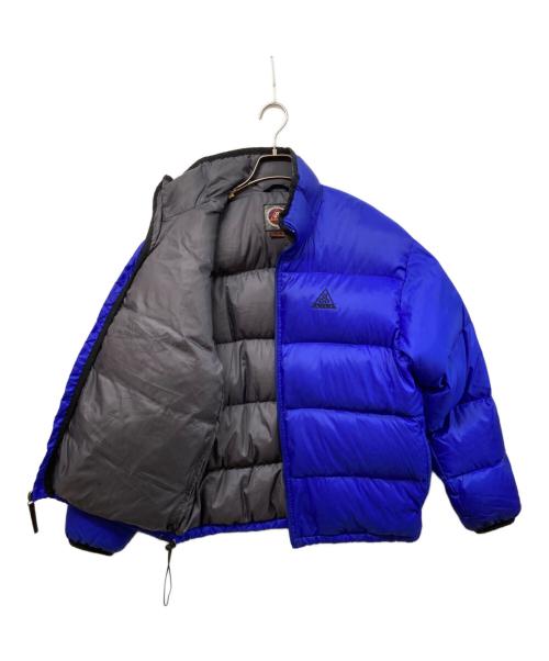 NIKE ACG（ナイキエーシージー）NIKE ACG (ナイキエーシージー) ダウンジャケット ブルー サイズ:	SIZE Lの古着・服飾アイテム