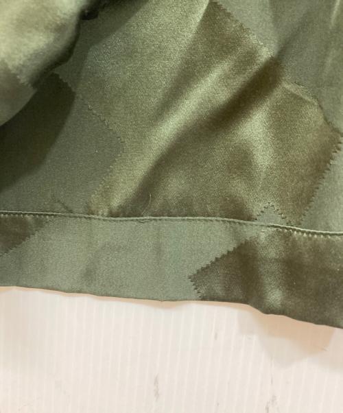 BALENCIAGA SILK（バレンシアガ シルク）BALENCIAGA SILK (バレンシアガ シルク) シルクワンピース グリーン サイズ:	SIZE 36の古着・服飾アイテム