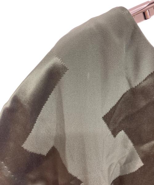 BALENCIAGA SILK（バレンシアガ シルク）BALENCIAGA SILK (バレンシアガ シルク) シルクワンピース グリーン サイズ:	SIZE 36の古着・服飾アイテム