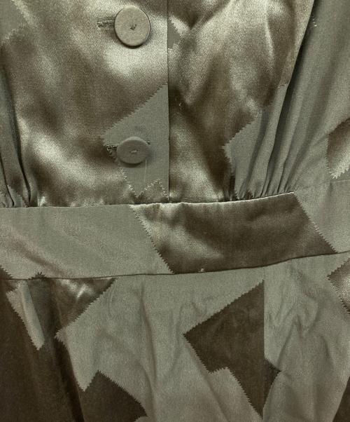 BALENCIAGA SILK（バレンシアガ シルク）BALENCIAGA SILK (バレンシアガ シルク) シルクワンピース グリーン サイズ:	SIZE 36の古着・服飾アイテム