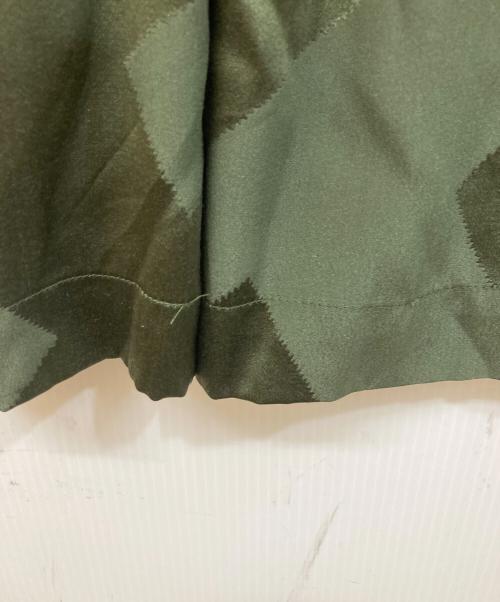 BALENCIAGA SILK（バレンシアガ シルク）BALENCIAGA SILK (バレンシアガ シルク) シルクワンピース グリーン サイズ:	SIZE 36の古着・服飾アイテム