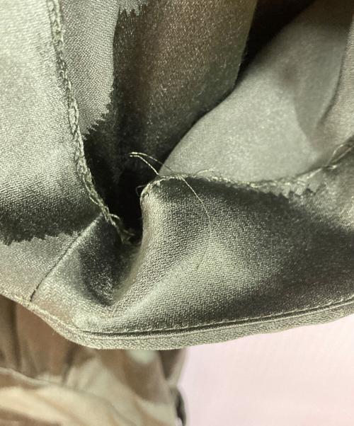BALENCIAGA SILK（バレンシアガ シルク）BALENCIAGA SILK (バレンシアガ シルク) シルクワンピース グリーン サイズ:	SIZE 36の古着・服飾アイテム