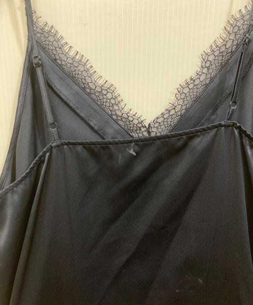 FRAY ID（フレイ アイディー）FRAY ID (フレイ アイディー) ミリタリーコンビプリーツワンピース ネイビー サイズ:SIZE 0の古着・服飾アイテム