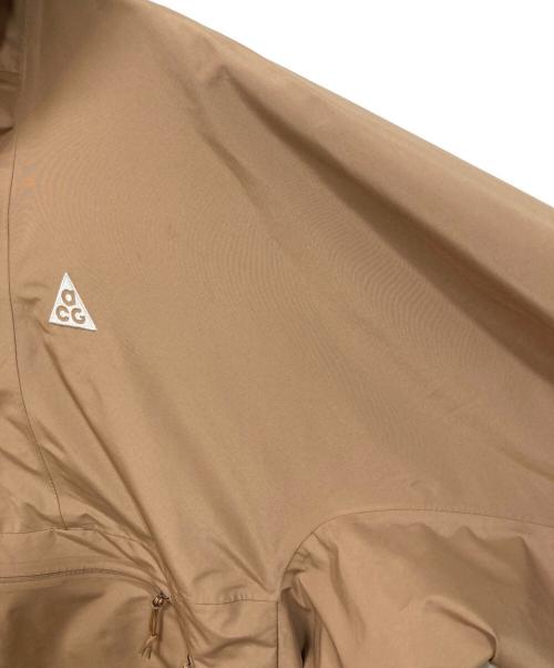 NIKE ACG（ナイキエーシージー）NIKE ACG (ナイキエーシージー) FADV カスケード レインズ フーディ ジャケット ベージュ サイズ:	SIZE XLの古着・服飾アイテム