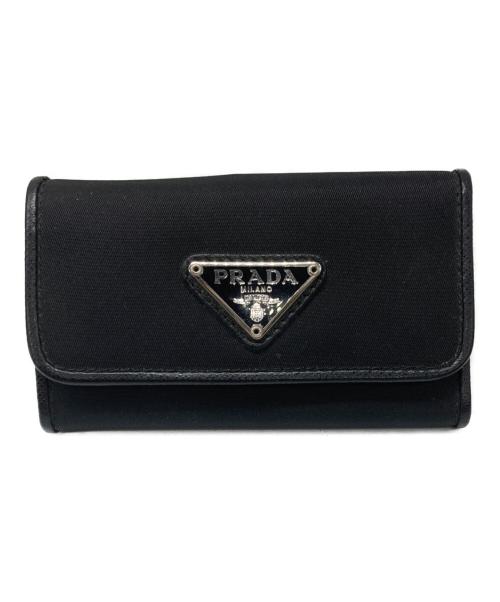 PRADA（プラダ）PRADA (プラダ) 6連キーケース ブラックの古着・服飾アイテム