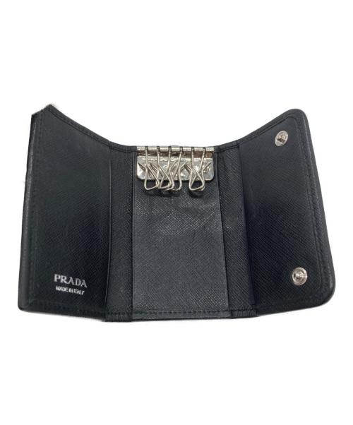 PRADA（プラダ）PRADA (プラダ) 6連キーケース ブラックの古着・服飾アイテム