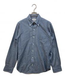 BROOKS BROTHERS（ブルックスブラザーズ）の古着「ボタンダウンシャツ」｜ネイビー