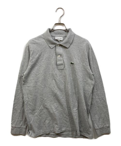 LACOSTE（ラコステ）LACOSTE (ラコステ) ポロシャツ グレー サイズ:SIZE Lの古着・服飾アイテム