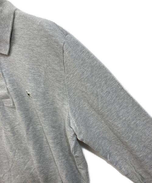 LACOSTE（ラコステ）LACOSTE (ラコステ) ポロシャツ グレー サイズ:SIZE Lの古着・服飾アイテム