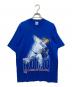 Salem Sportswear（サレム スポーツウェア）の古着「プリントTシャツ」｜ブルー