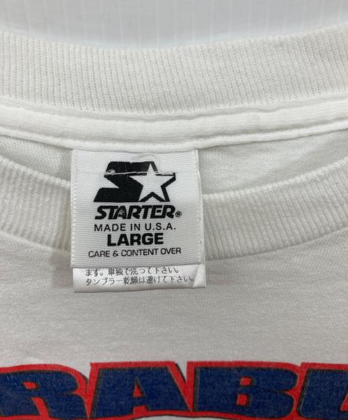 STARTER（スターター）STARTER (スターター) プリントTシャツ ホワイト サイズ:	SIZE Lの古着・服飾アイテム