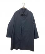 417 by EDIFICE417 バイ エディフィス）の古着「2WAY バルカラーコート」｜ブラック
