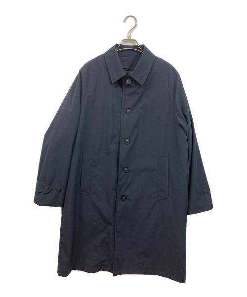 417 by EDIFICE（417 バイ エディフィス）417 by EDIFICE (417 バイ エディフィス) 2WAY バルカラーコート ブラック サイズ:Mの古着・服飾アイテム